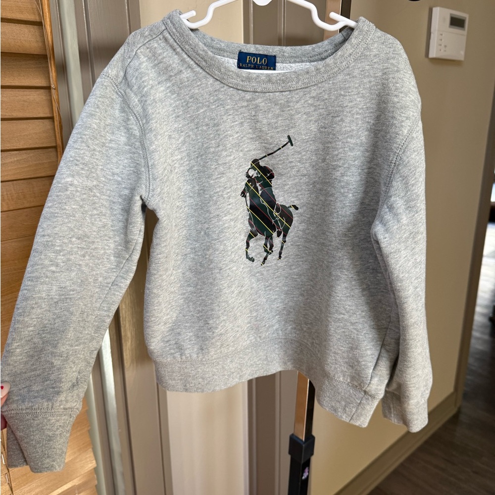 Polo by Ralph Lauren Heather Gray Sweatshirt